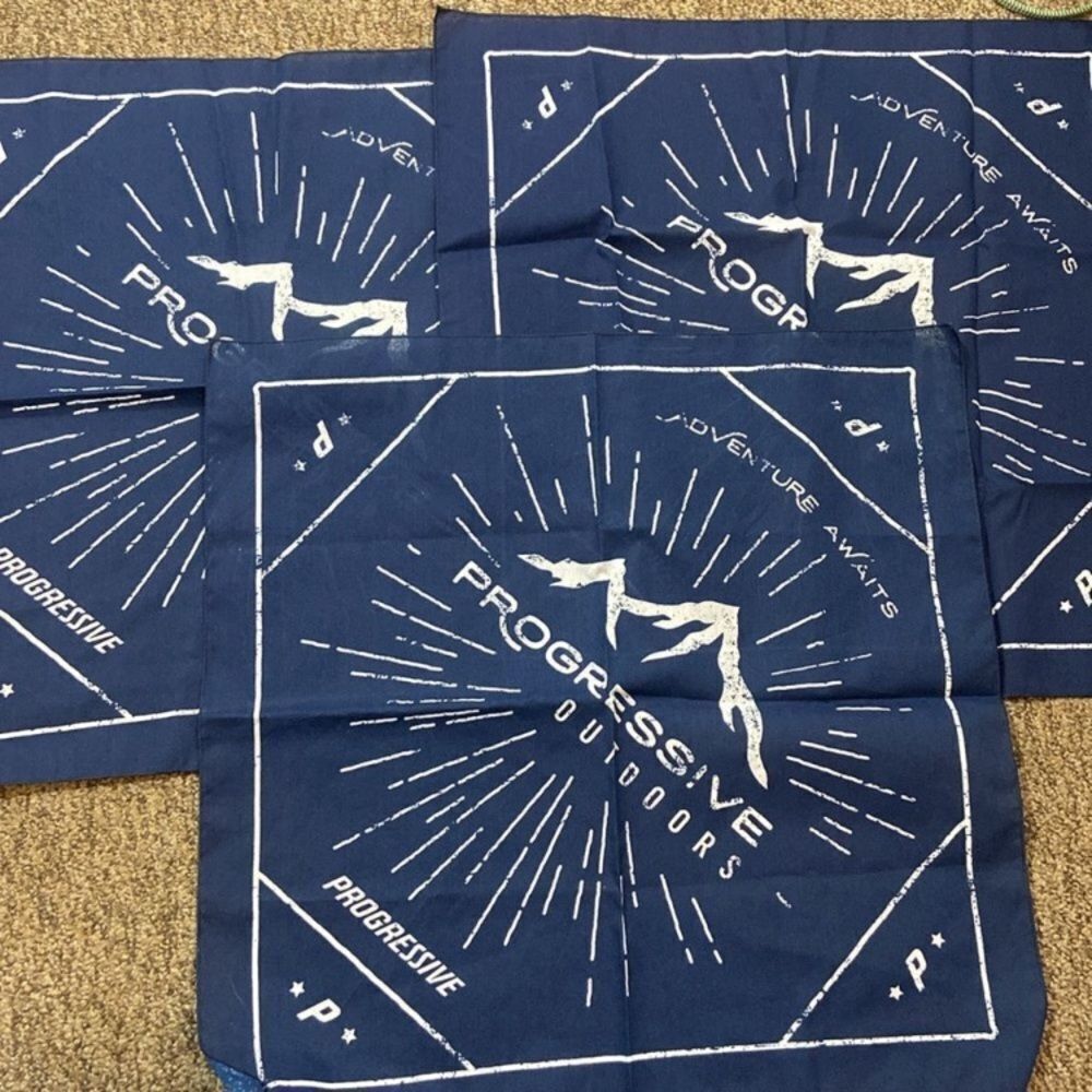 Progressive Blue Bandana Trio - Picture 3 of 4